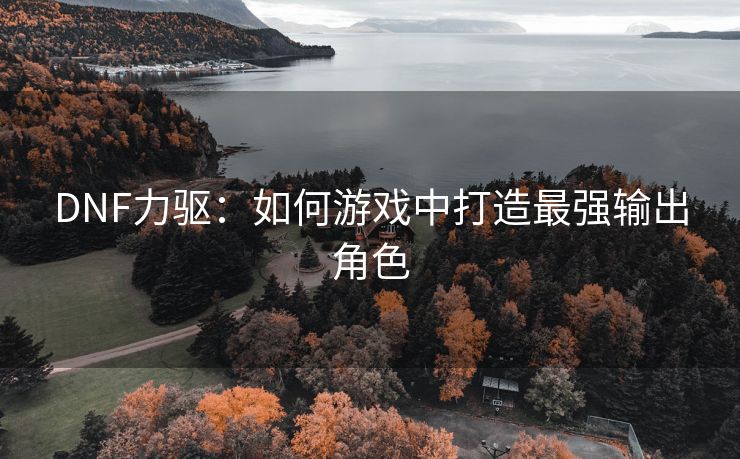 DNF力驱：如何游戏中打造最强输出角色