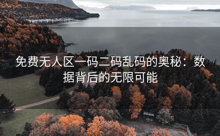 免费无人区一码二码乱码的奥秘：数据背后的无限可能