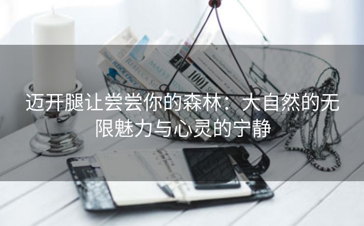 迈开腿让尝尝你的森林：大自然的无限魅力与心灵的宁静