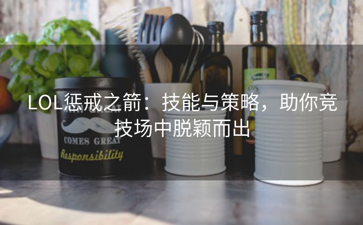 LOL惩戒之箭：技能与策略，助你竞技场中脱颖而出